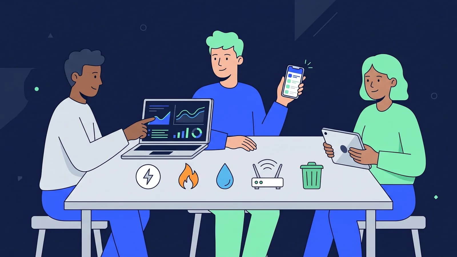 How to Split Utilities with Roommates